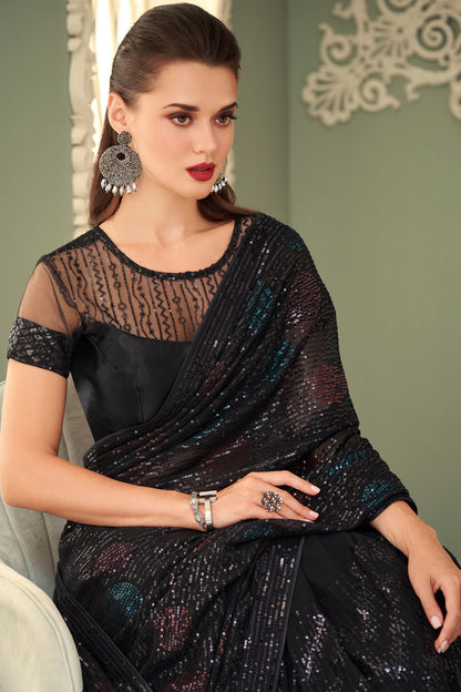 georgette saree