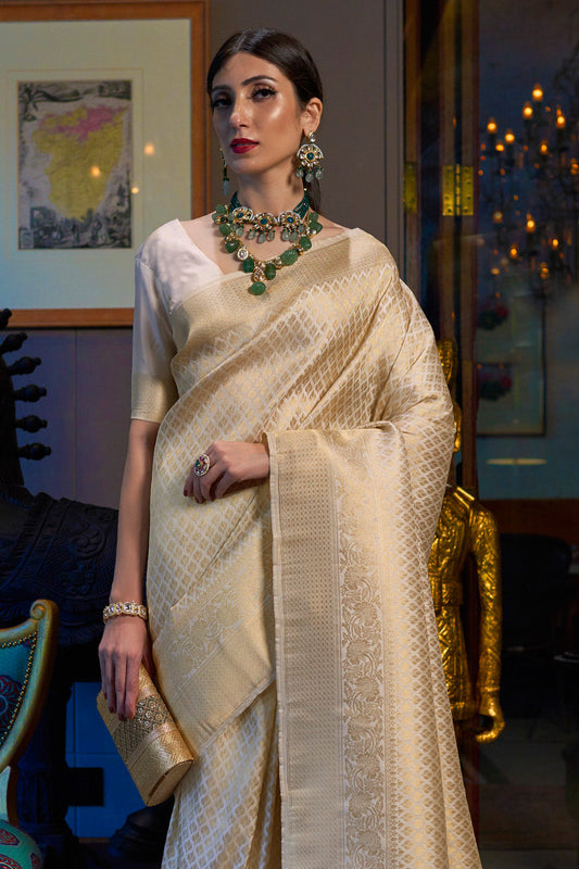 sandcastle golden kanjivaram saree 1