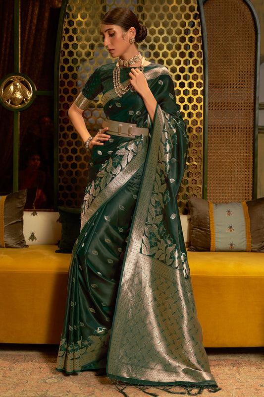 castleton green satin saree 2 2