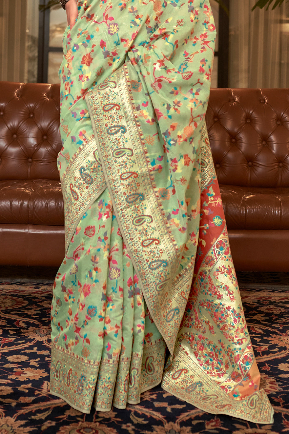 Banarasi Pashmina Sarees – Sumangal Banaras