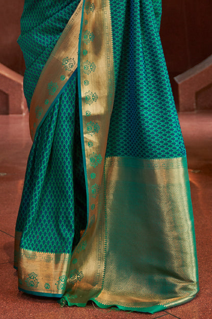 castleton green kanjivaram saree 2